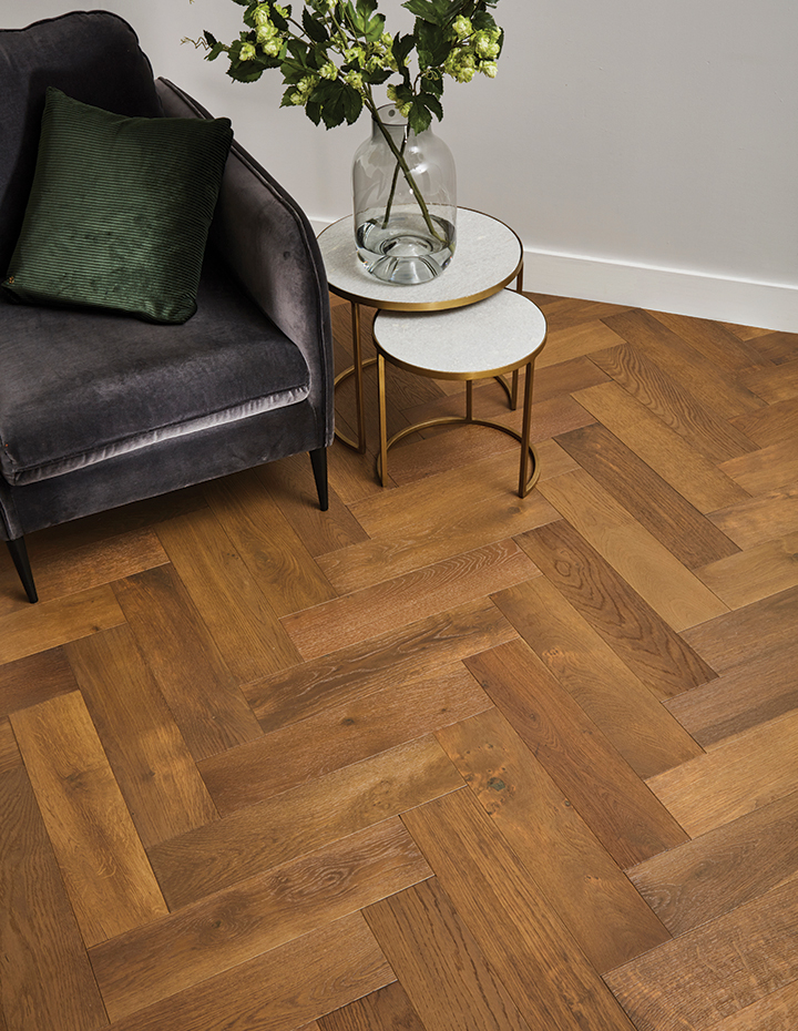 Jute Herringbone
