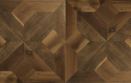 Wood outlet panelling floor