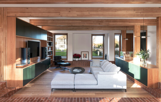 Oster Wide Plank in residential property - living room