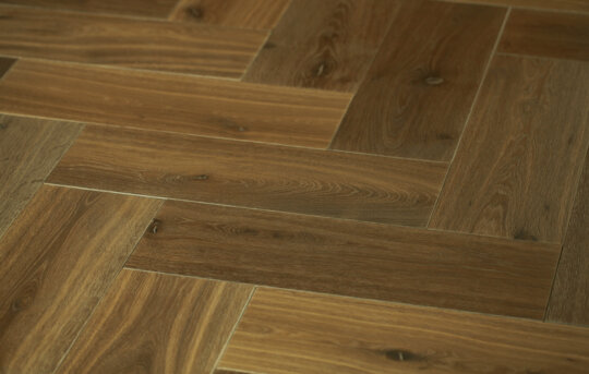 Pewter Herringbone