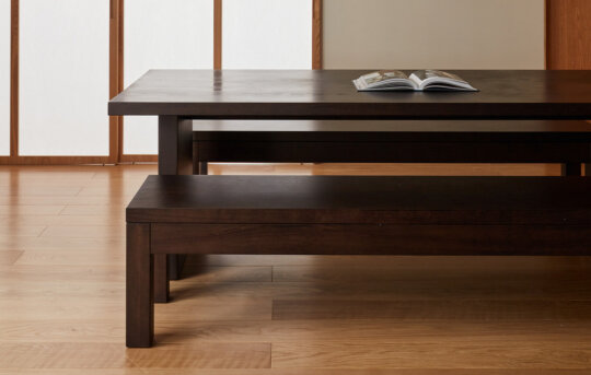 ashridge plank, unfinished oak, soho loft dining room area