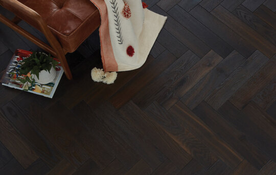 Espresso Herringbone