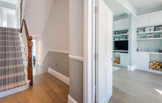 kinsley plank project floor hallway