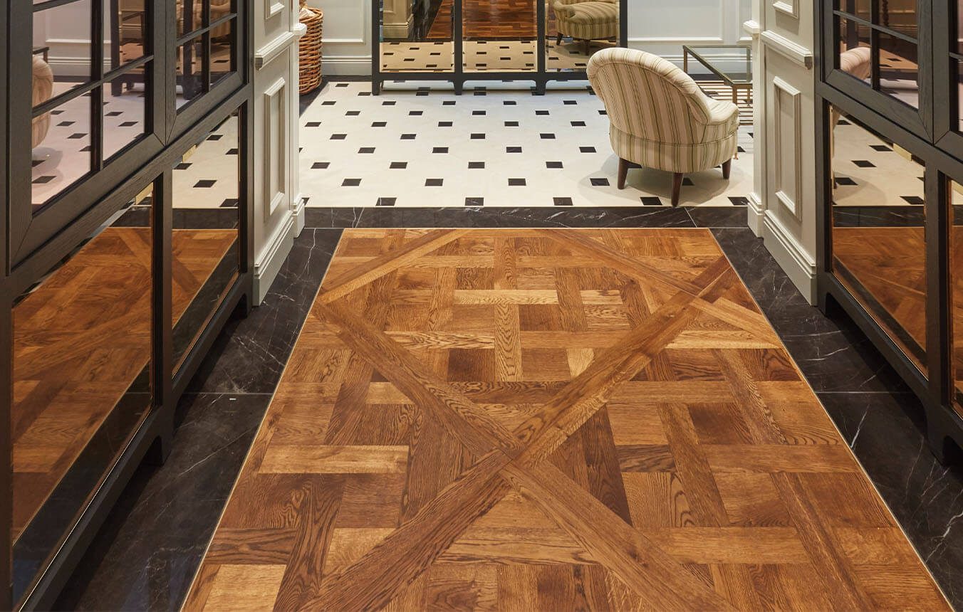 patterned wood flooring - elegant designs | ted todd