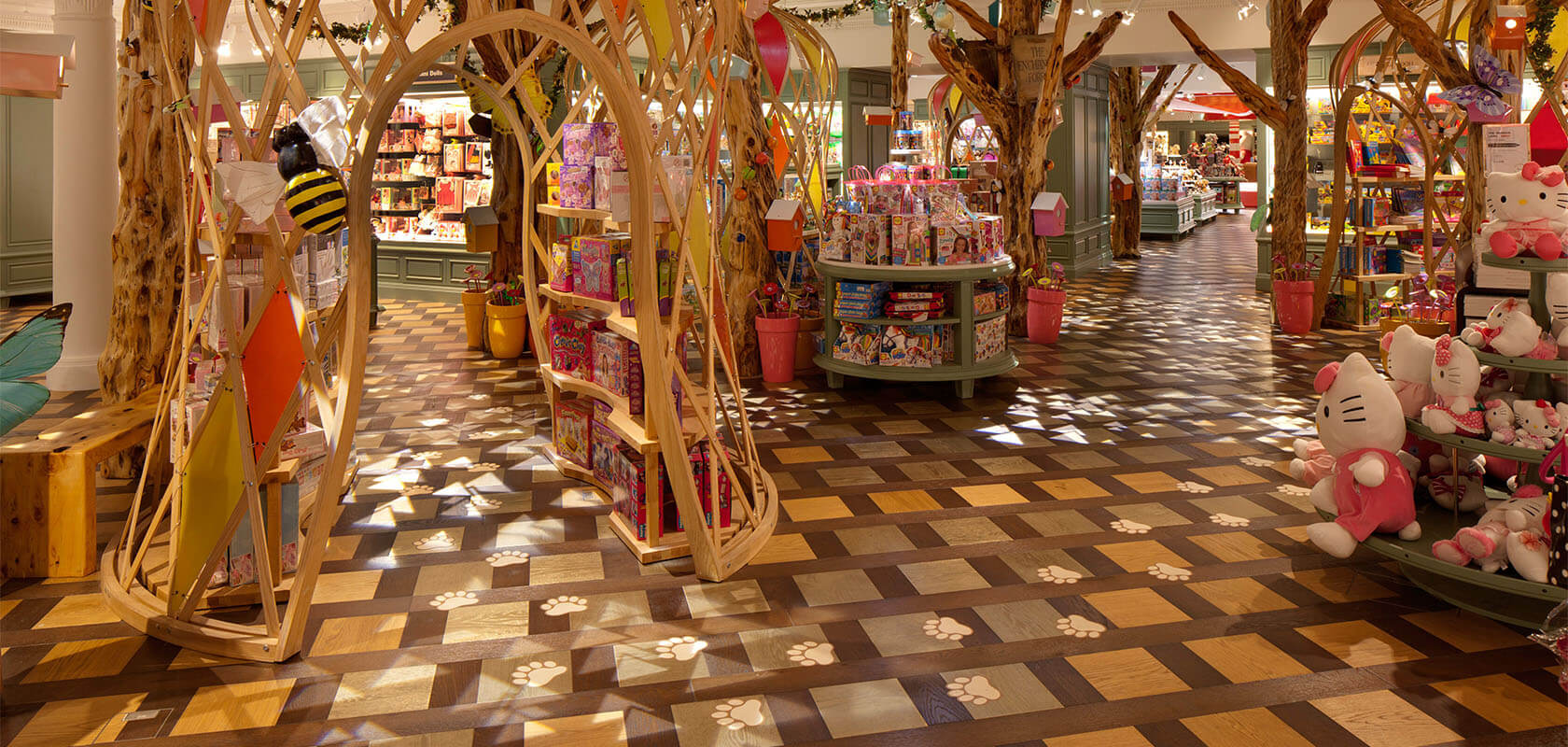 Harrods sales toy dept