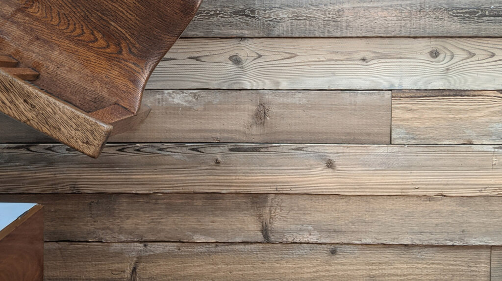 Reclaimed Victorian Pine Plank Flooring