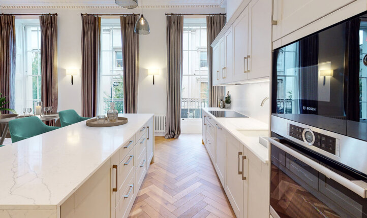 Montague Street Appartment Kitchen Area