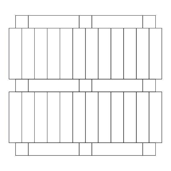 LADDER WITH  SQUARE INSERT