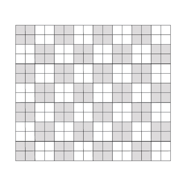 SQUARE CHEQUERBOARD