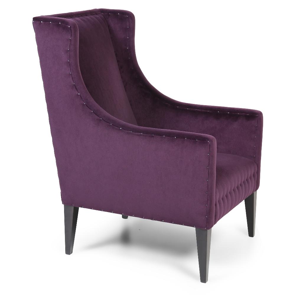 Straton Purple Armchair Chapel Street