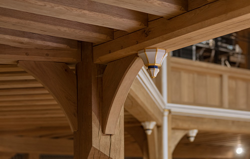 Northern playhouse interior theatre carpentry details - hollington plank