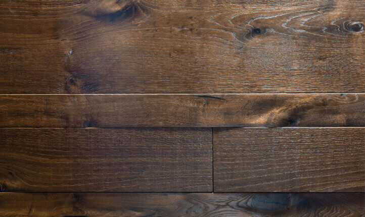 Arley mixed width plank rustic oak wood floor