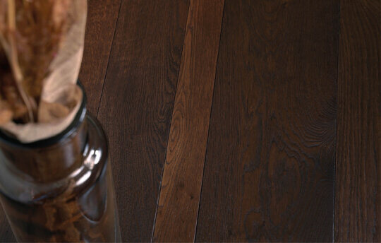 Arley mixed width plank rustic oak wood floor