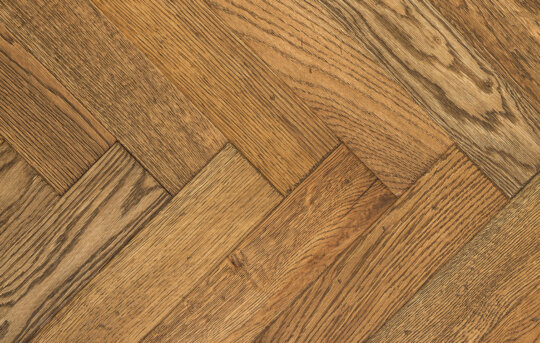 Attingham herringbone wood flooring swatch