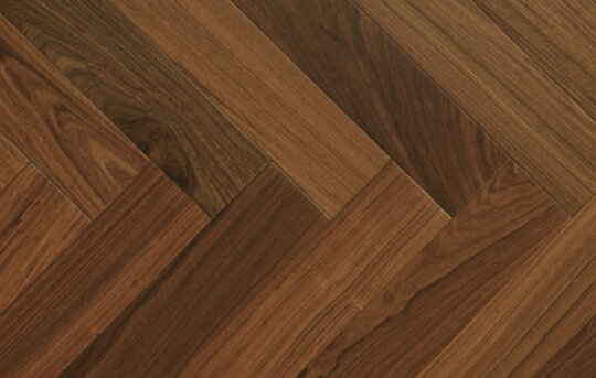 Birnham herringbone wood flooring swatch