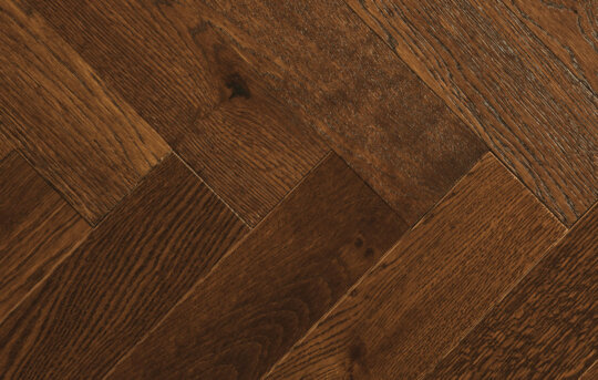 Caramel Herringbone wood flooring swatch