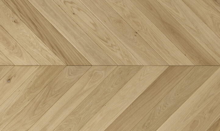 Downham Chevron wood flooring swatch