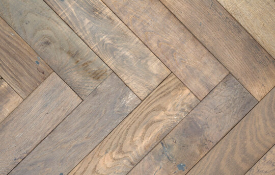 Franklin herringbone wood flooring swatch