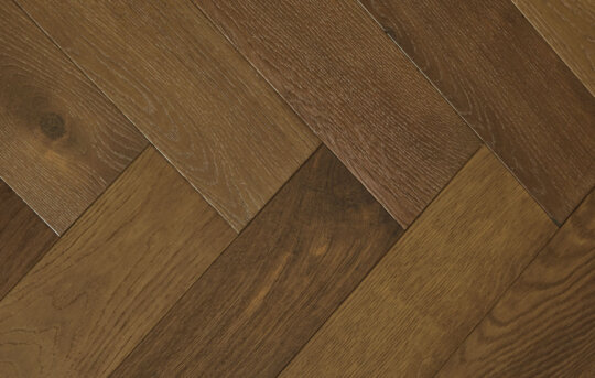 Jute Herringbone wood flooring swatch