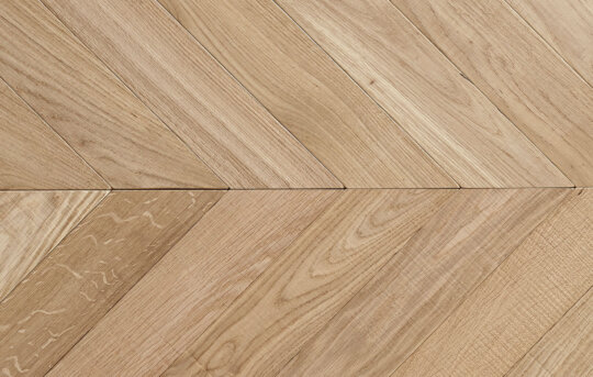 Kentish chevron wood flooring swatch