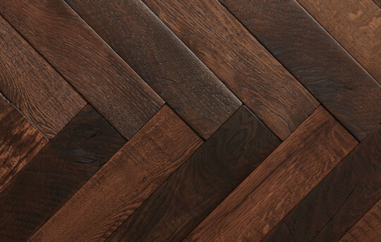 Ruskin Herringbone wood flooring swatch