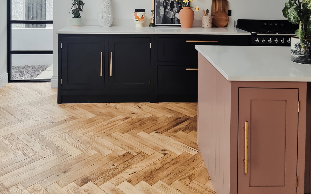 standen herringbone kitchen