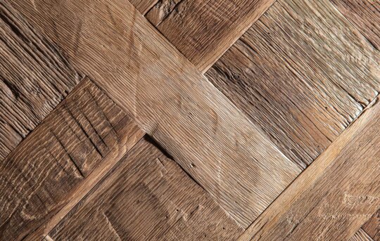 French Estate Organic Oak Parquet de Versailles Detail