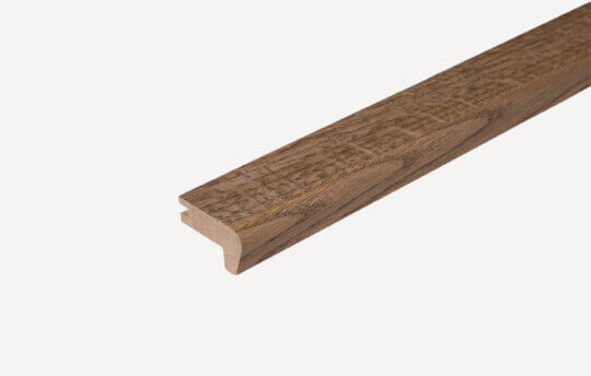 15mm Oak Stair Nosing full profile image. Hand Finished as Husk.