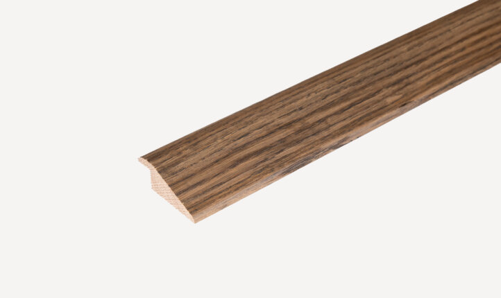 Reducer Door section for 15mm floors, full profile image. Hand Finished as Husk.