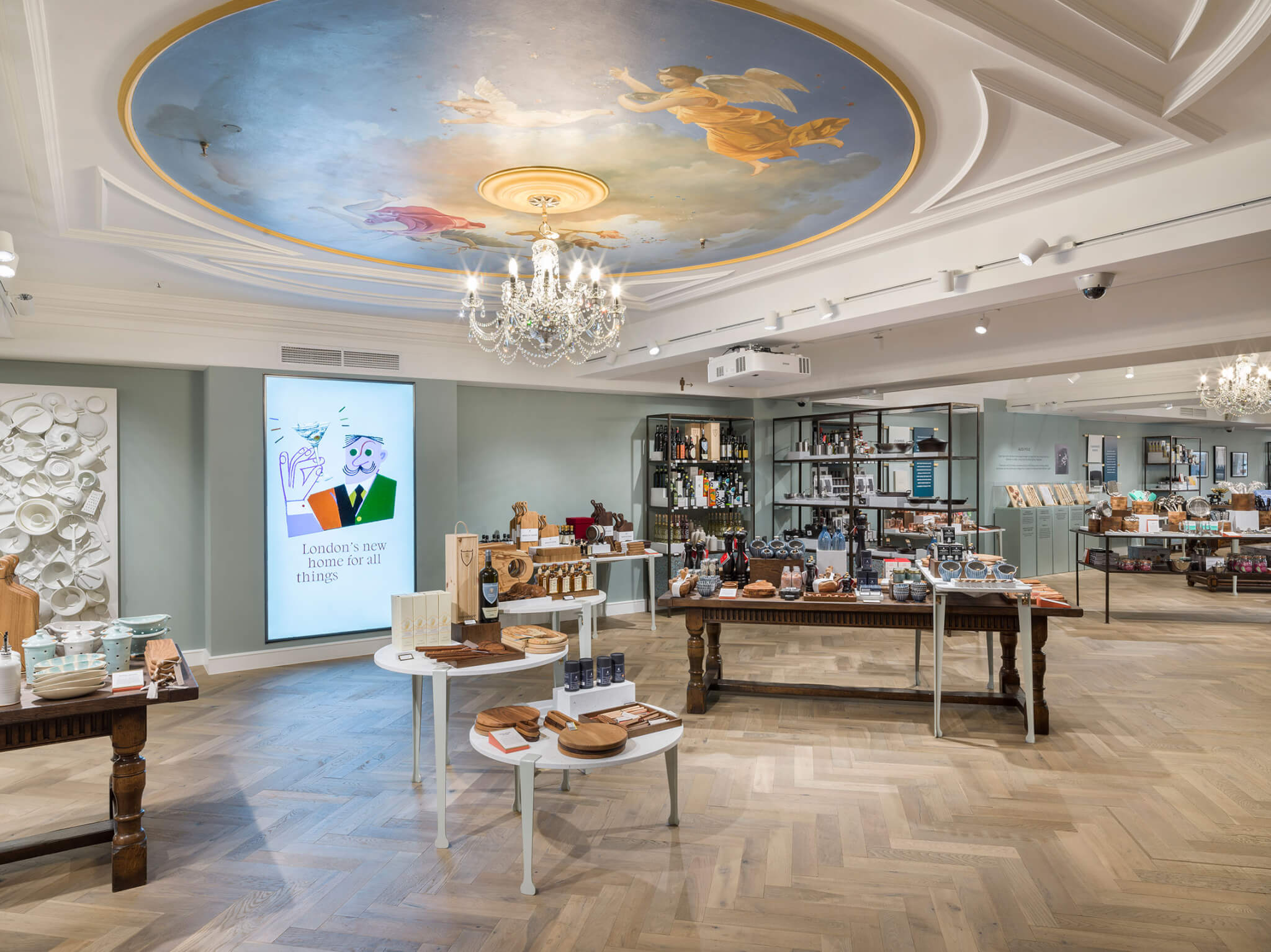 Fortnum & Mason 3rd floor interior