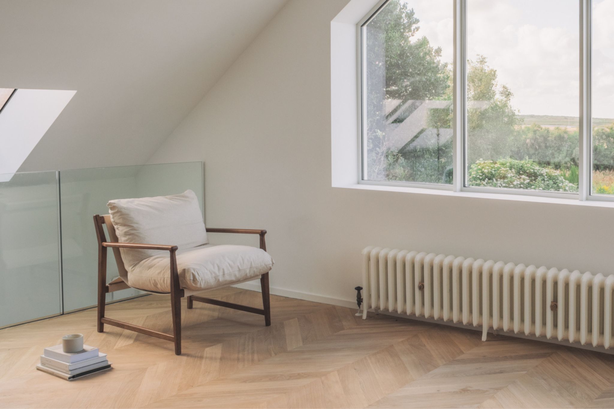Rhine Chevron, Unfinished Oaks Collection - Blue House, C/O Lorenzo Zandri, Studio 163 Architects