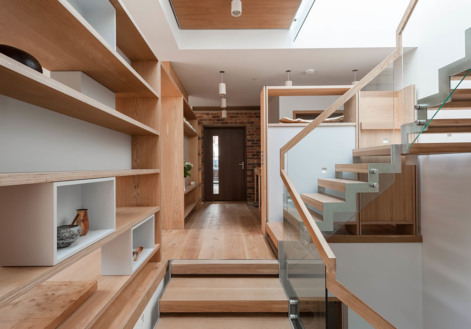 Renovators property with staircase and flooring refurb.